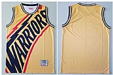 Warriors Big Face Yellow Hardwood Classics Swingman Jersey,baseball caps,new era cap wholesale,wholesale hats